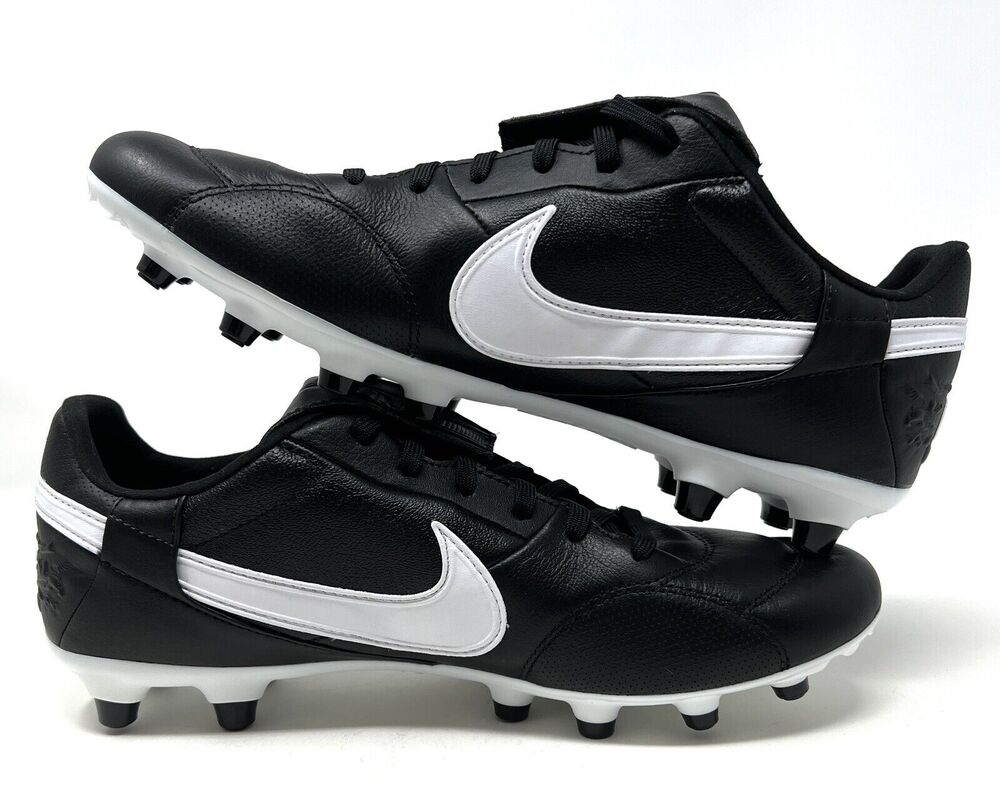 Nike Premier 3 Firm Ground Soccer Cleats Mens Sz 8 / Wms 9.5 Black AT5889-010